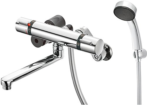シルバー/-/SK18520S9-13 ・パッケージ個数:1 ・サーモスタットの浴室混合栓です。設定した温度を常にキープし、急に熱くなったりするのを防ぎます。急激に温度が変化することがなく、いつでも安