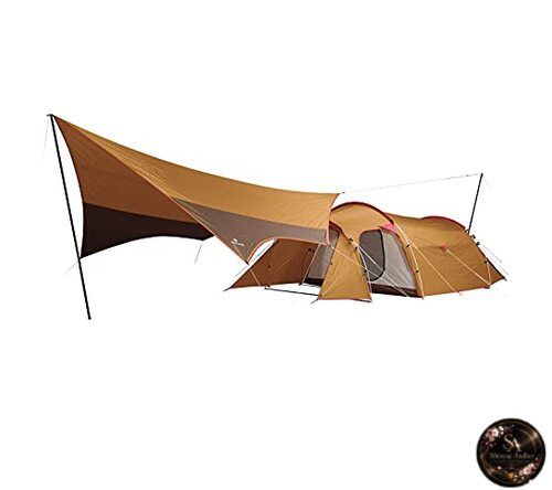 Snow Peak Entry Pack TT/SET-250RH Tent for 4 people includes tarp set easy setup