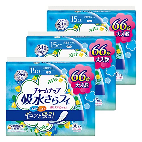 羽なし-/66枚 (x 3)/- ・パッケージ個数:1 ・スリムなつけ心地で水分・ニオイまでギュッと吸引。尿もれシート、吸水ライナー タイプです。 ・高吸収ポリマーとなみなみシートで瞬間吸収。お肌サラ