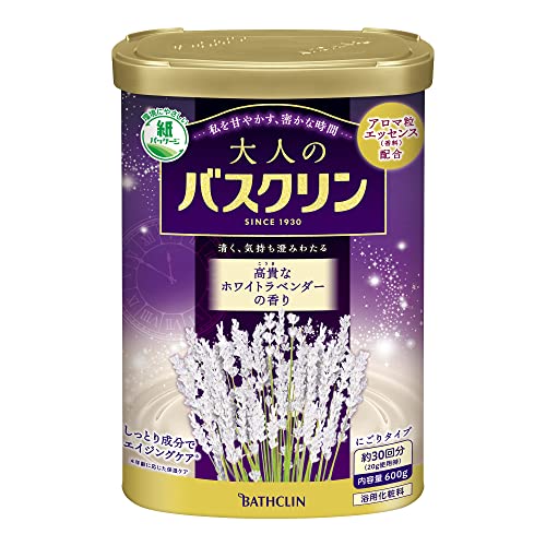 高貴なホワイトラベンダー・シルキーホワイトにごりタイプ 600グラム x 1 ・・Style:高貴なホワイトラベンダー ・透明感のある優美なラベンダーの香り ・ピュアに浄化されていく気分に ・シルキー