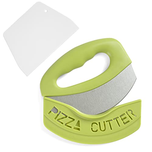 グリーン ピザカッター・グリーン 15.5 x 13cm Green pizza cutter ・・Style:グリーン ピザカッターSize:15.5 x 13cm ・??完璧なスライサー当社の多目