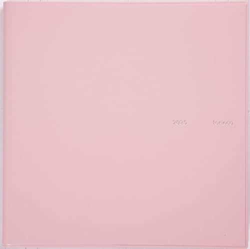 ダスティピンク/-/- ・Color:ダスティピンク ・パッケージ個数:1 ・商品詳細1サイズ：幅13.5×高さ13.5cm／記入欄：●月間ページ…ブロック式 日曜始まり 掲載期間月間ページ：2024