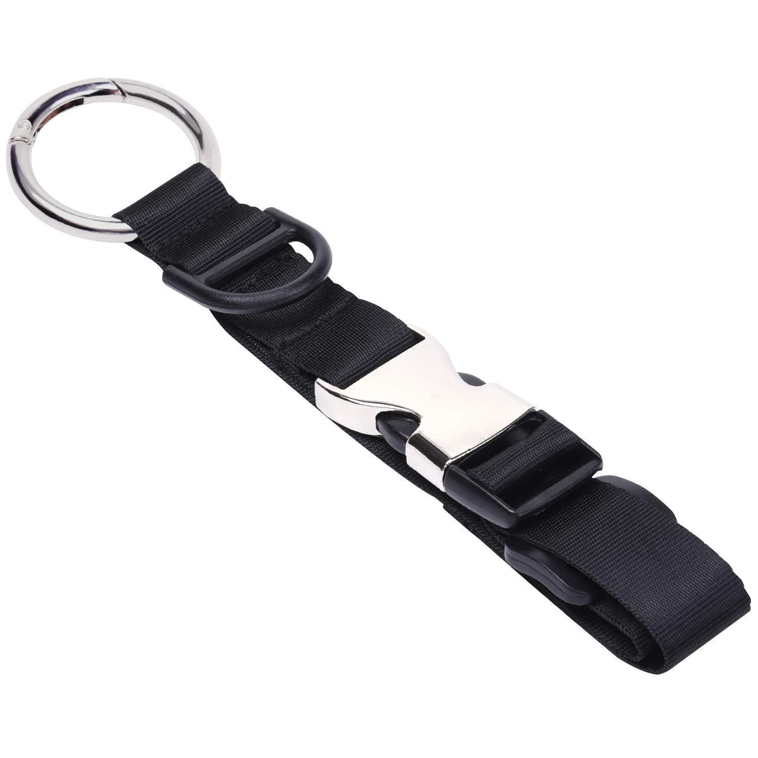 ・ブラック ワンサイズ W-Nylon-Luggage Strap Jacket Grip-Blk-AMZ ・・Color:ブラック ・サイズベルト収納部分の長さ：12〜33cm調節可能通し幅：2.5