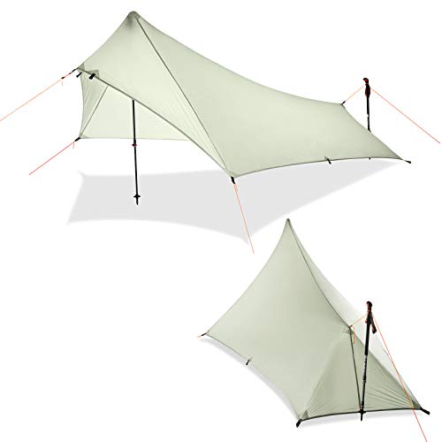 ・グリーン 230cmx85cm ・・Color:グリーン ・両面シリコーン20Dリップストップナイロンで、珍しく両面シリコーンコーティングを採用し、素晴らしい引き裂き抵抗性があります。補強ダブルミシ
