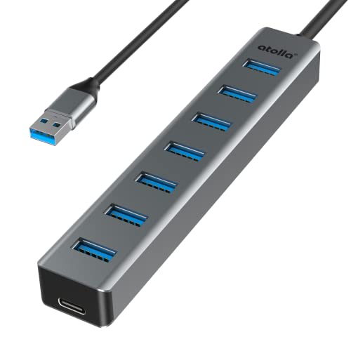 ・グレー 7ポート A107JP ・・Size:7ポート ・USB 3.0 7ポート拡張：ノートパソコンまたはデスクトップパソコンにUSB 3.0ポートをすぐに7つ追加して、USBメモリ、キーボードと