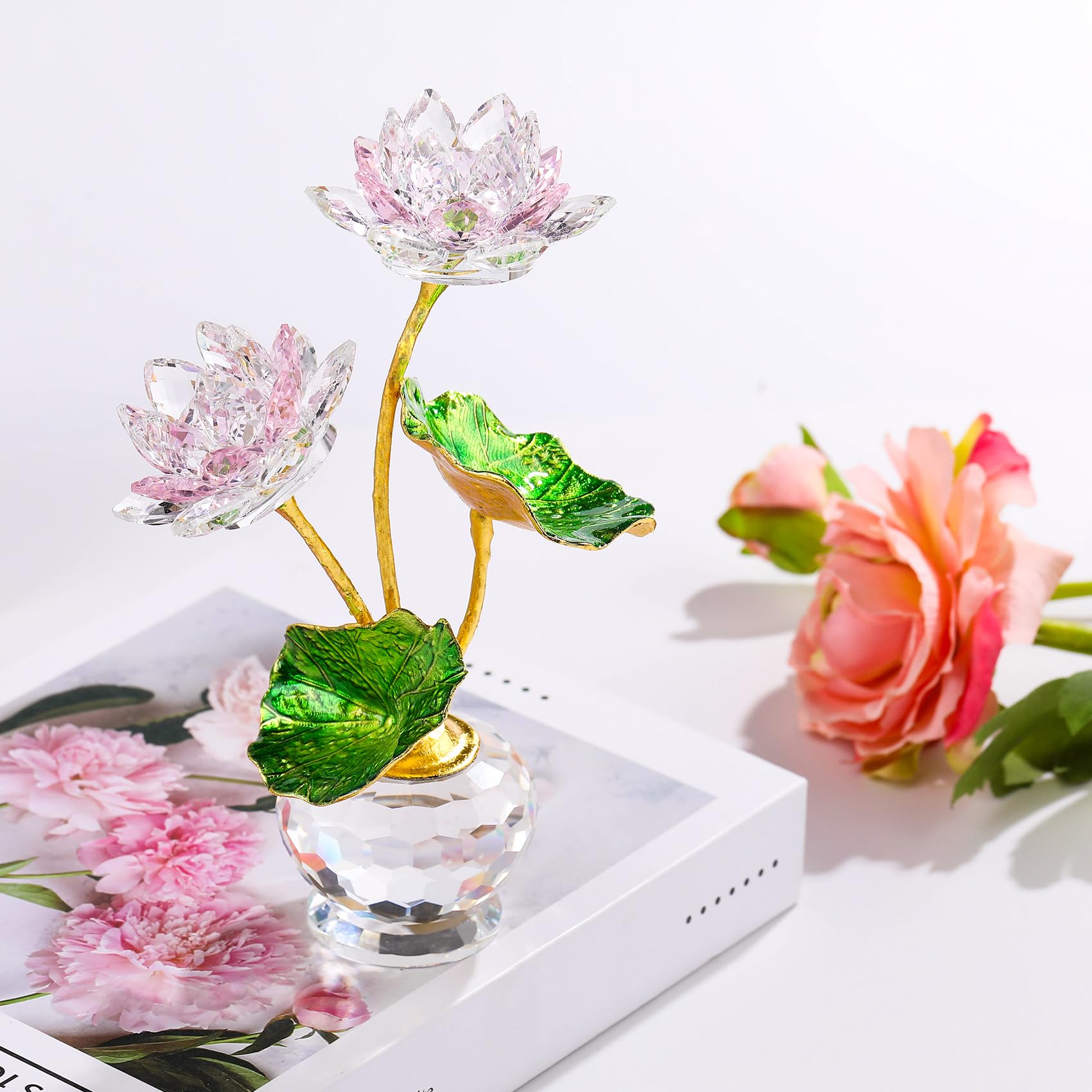 ピンク/Medium/SJH ・Color:ピンク ・??母の日のプレゼント 花?? の蓮の花。愛情、純潔、富貴、神聖と友情を象徴しています。女性へのプレゼントにもおすすめです。母の日、誕生日、結婚記