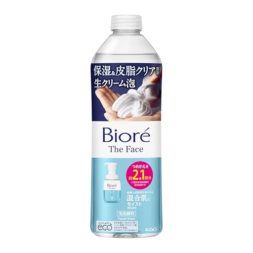 ブルー/340ミリリットル (x 1)/4901301408211 ・Pattern Name:替え ・パッケージ個数:1 ・生クリーム泡でまさつレスな洗い方 肌に触れない洗顔 ・パッケージ重量: 0