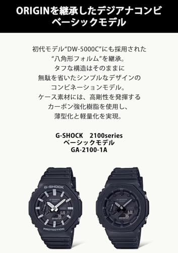 G-SHOCK CASIO Carbon Core Guard Ga-2100-1ajf Mens - Picture 4 of 5