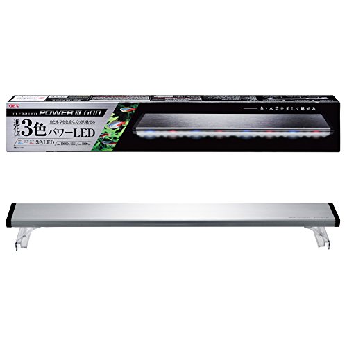 スリムグレー/60cm水槽用/3219 ・Size:60cm水槽用 ・パッケージ個数:1 ・上質アルマイト加工に、ヘアライン処理を施したスリムボディ。 ・本体重量:0.69kg ・LEDは、照明器具用