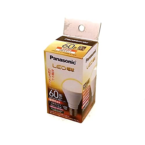 60W電球色/1個/LDA7LGE17K60ESW2 ・Size:1個Style:60WColor:電球色 ・パッケージ個数:1 ・ワット数(W):60 ・口金:E17 ・ネック部分がスリムなミニクリ
