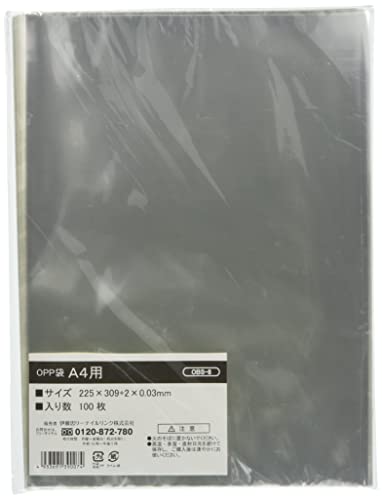 100枚入シール無し/A4サイズ用/OBS-8 Color:シール無しSize:A4サイズ用Style:100枚入 パッケージ個数:1 幅225×高さ309+2×厚さ0.03mm カラー:透明 OPP