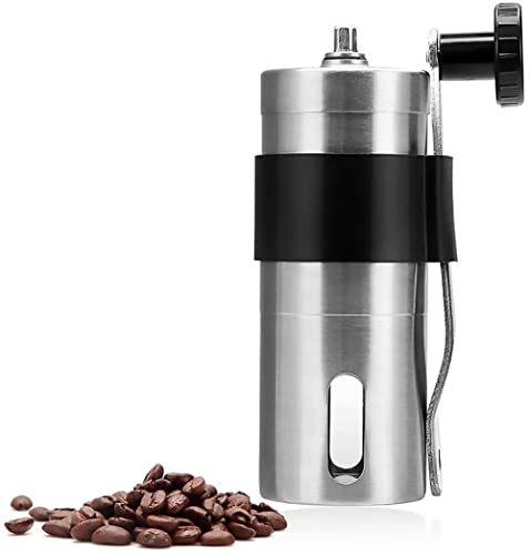 サイズ本体：約4.5cm'*13.2cm ハンドル含めない 容量：コーヒー豆約20g、重さ：265g、キャンプやアウトドアに使用していただけます、持ち運びに大変便利です。 ・材質: グライン