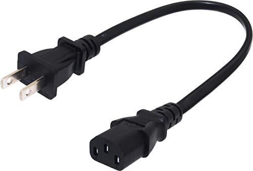 ブラック/ストレート 34cm/MT25 ・Size:ストレート 34cm ・AC100V 家庭用コンセントプラグ （Aタイプ 2ピン アースピン、アース線無し） - 3ピン (IEC C13) 電源
