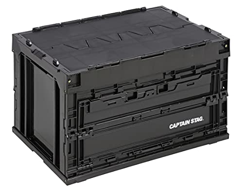 容量49.5L・フラップ付き・ブラック 幅530×奥行365×高さ335mm UL-1076 ・・Style:容量49.5L・フラップ付きPattern Name:単品 ・使用サイズ:約幅530×奥行