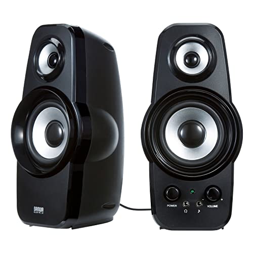 ブラック/-/MM-SPL9BKN パッケージ個数:1 最大総合出力16Wのハイパワー出力が可能なツィーター搭載マルチメディスピーカーです。 高音再生専用のツィーターを搭載し、より細部まで音を表現する