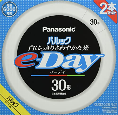 30形昼光色/1個/FCL30EXD28EF32T ・Size:1個 ・パッケージ個数:1 ・光色:昼光色 ・種別:30形 2本入 ・発売年:2022 ・定格寿命:6000時間 ・手芸などの細かい手作